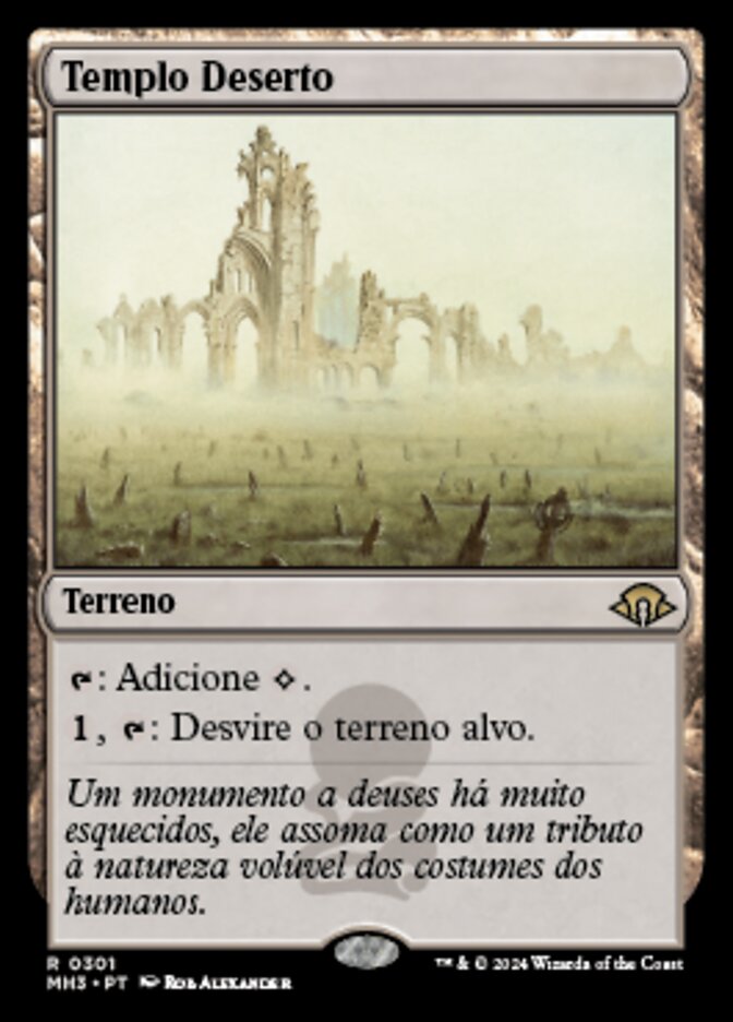 Deserted Temple (Modern Horizons 3 #301)