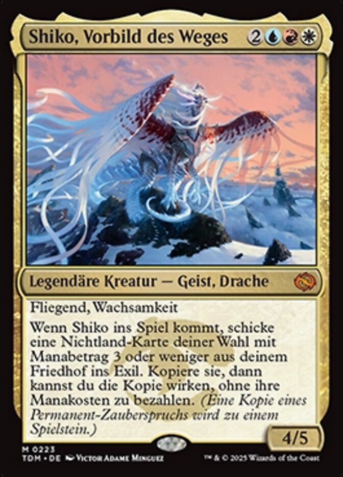Shiko, Vorbild des Weges