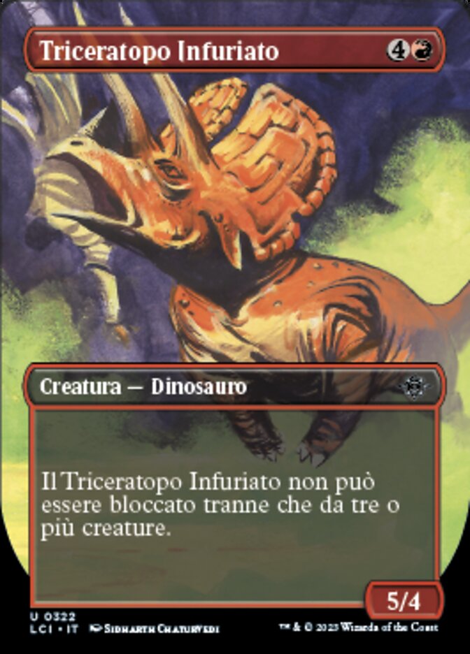 Triceratopo Infuriato