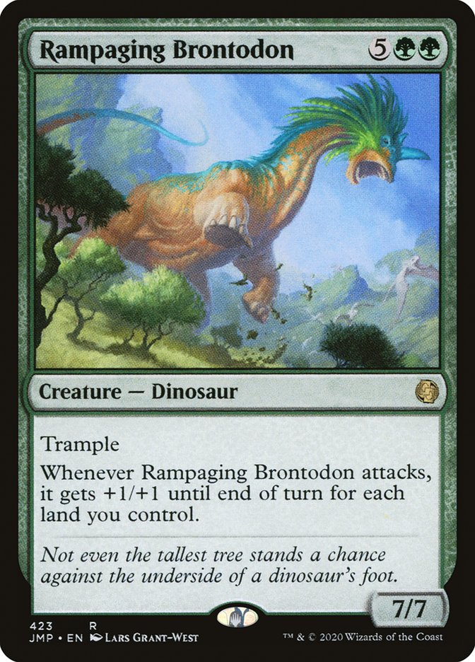 Rampaging Brontodon (Jumpstart #423)