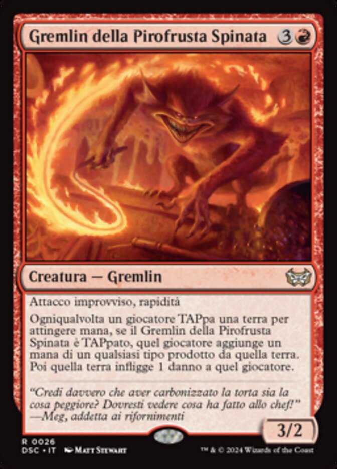 Gremlin della Pirofrusta Spinata