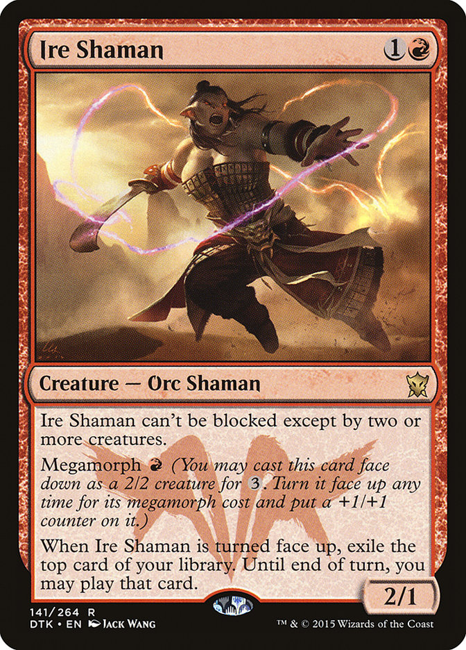 Ire Shaman (Dragons of Tarkir #141)