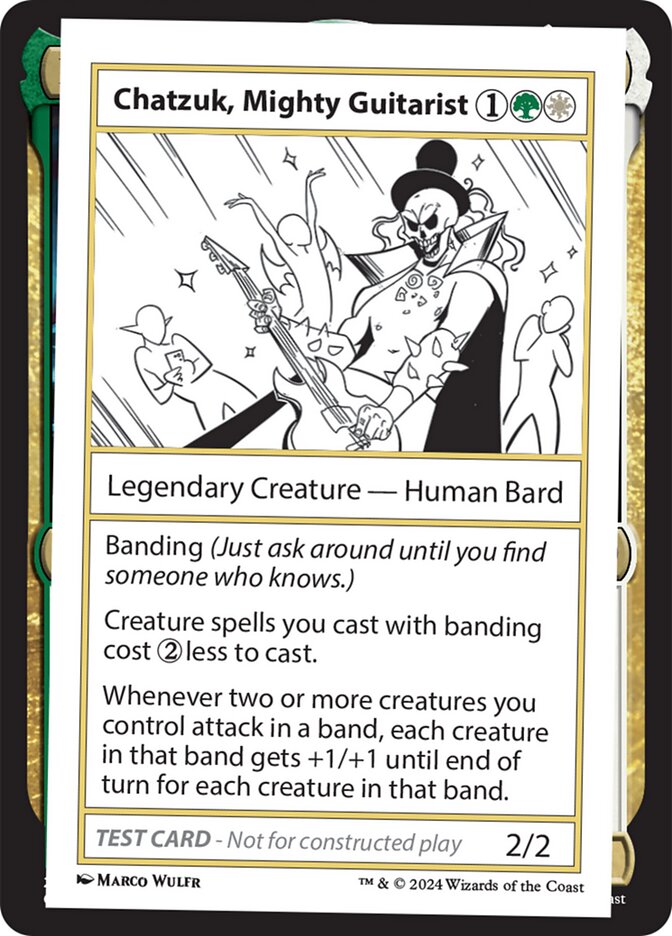 Chatzuk, Mighty Guitarist (Mystery Booster 2 #351)