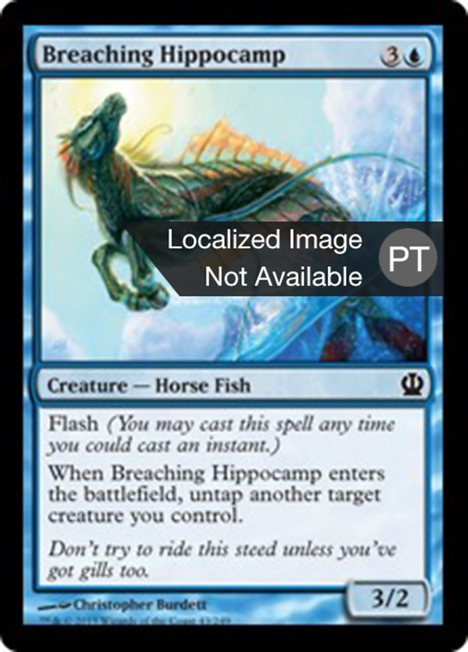 Breaching Hippocamp (Theros #43)