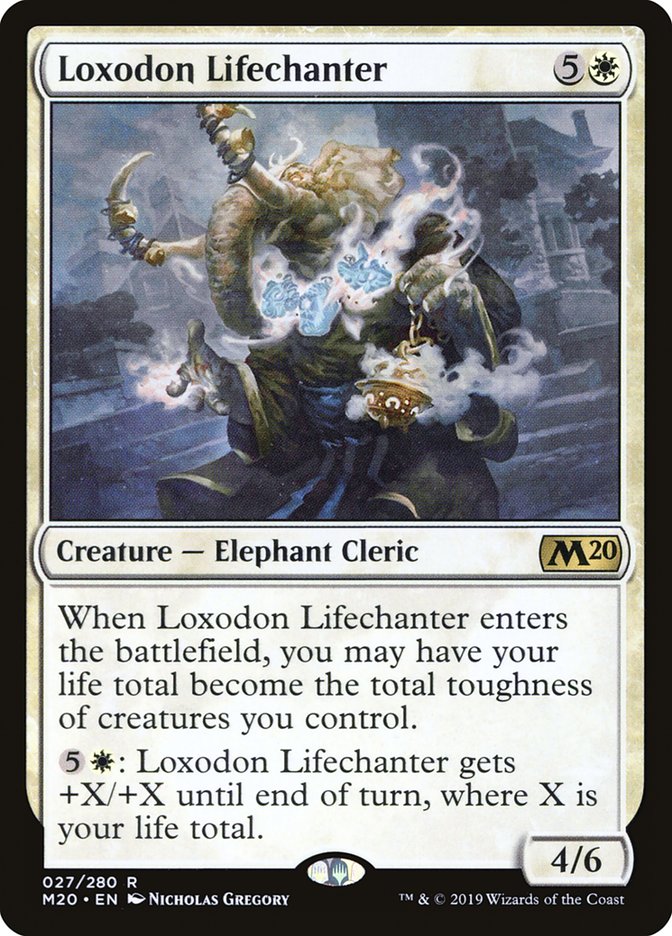 Loxodon Lifechanter (Core Set 2020 #27)