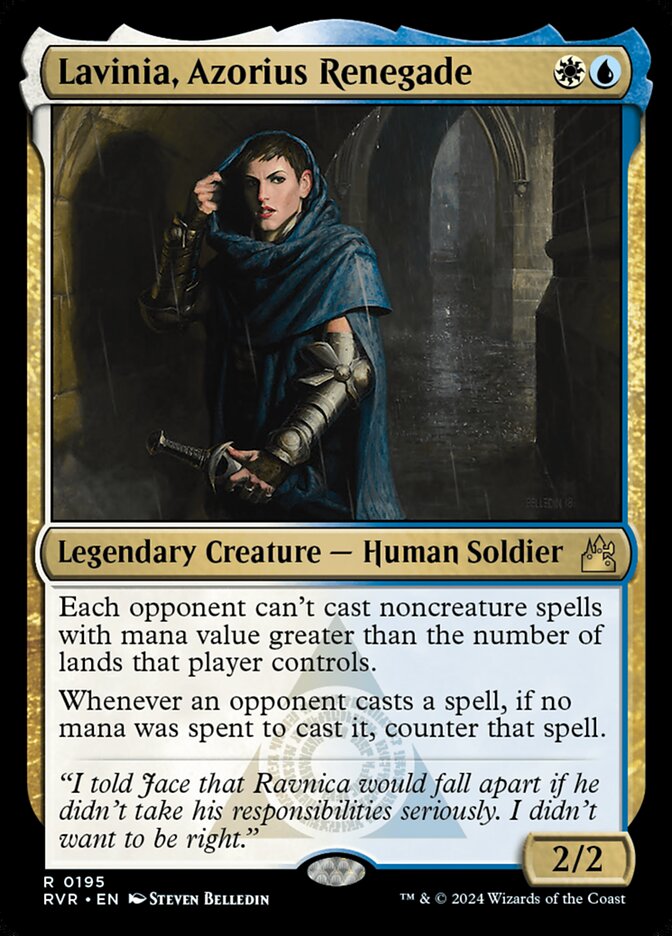 Lavinia, Azorius Renegade (Ravnica Remastered #195)