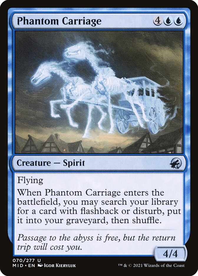 Phantom Carriage (Innistrad: Midnight Hunt #70)
