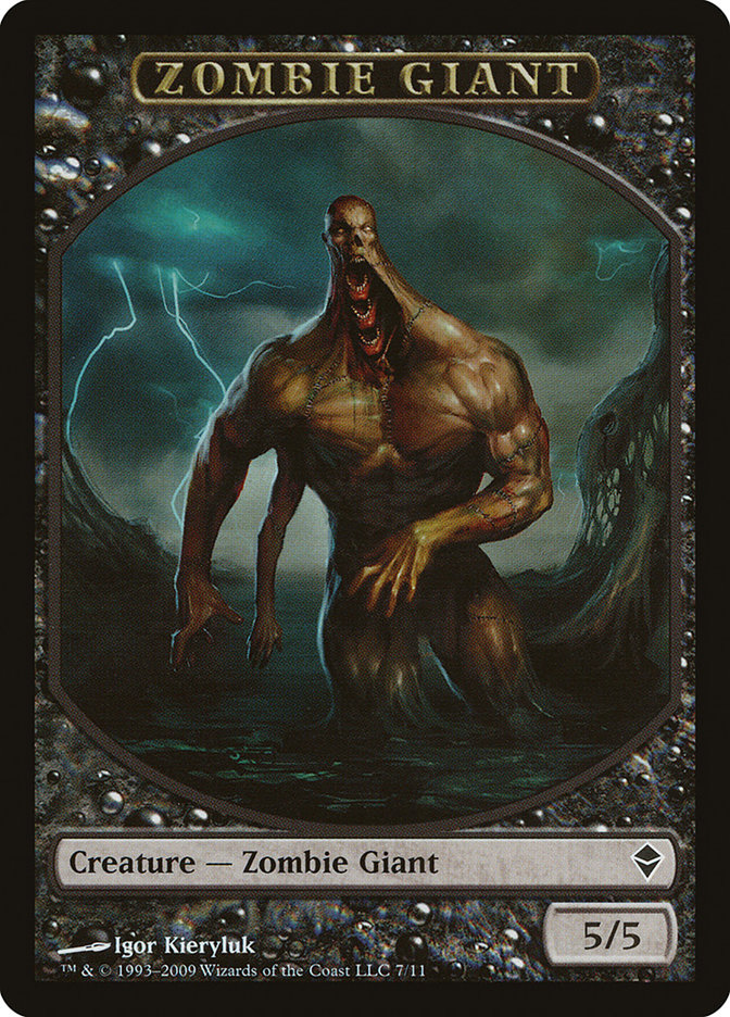 Zombie Giant (Zendikar Tokens #7)
