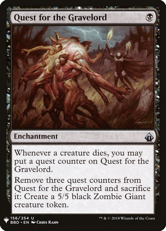 Quest for the Gravelord (The List #BBD-156)