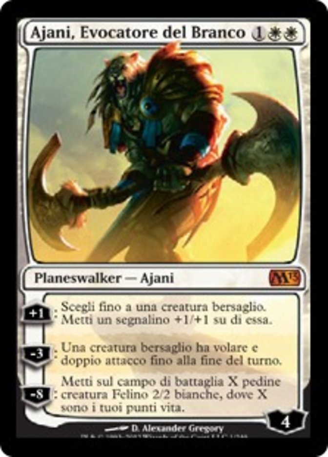 Ajani, Evocatore del Branco