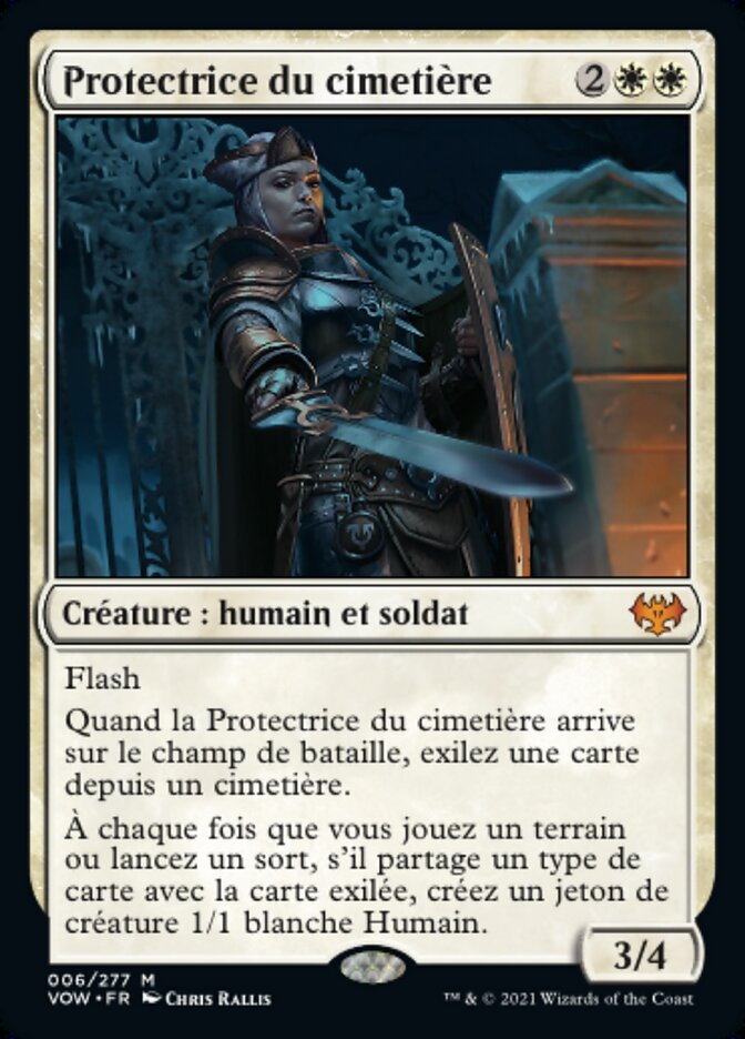 Protectrice du cimetière (Cemetery Protector) · Innistrad: Crimson Vow  (VOW) #6 · Scryfall Magic The Gathering Search