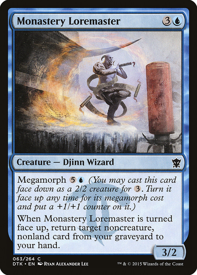 Monastery Loremaster (Dragons of Tarkir #63)