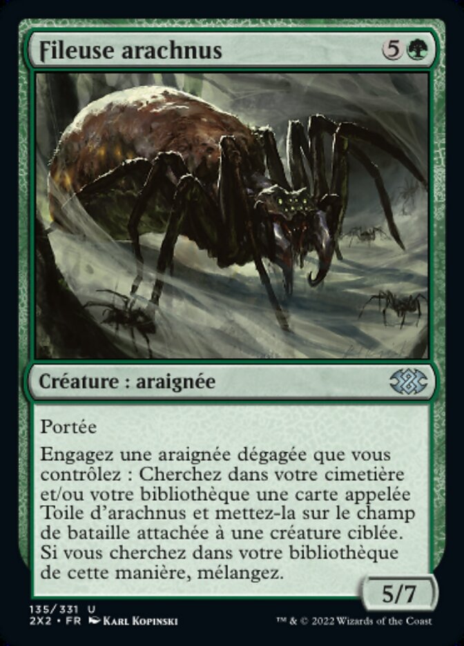 Arachnus Spinner (Double Masters 2022 #135)