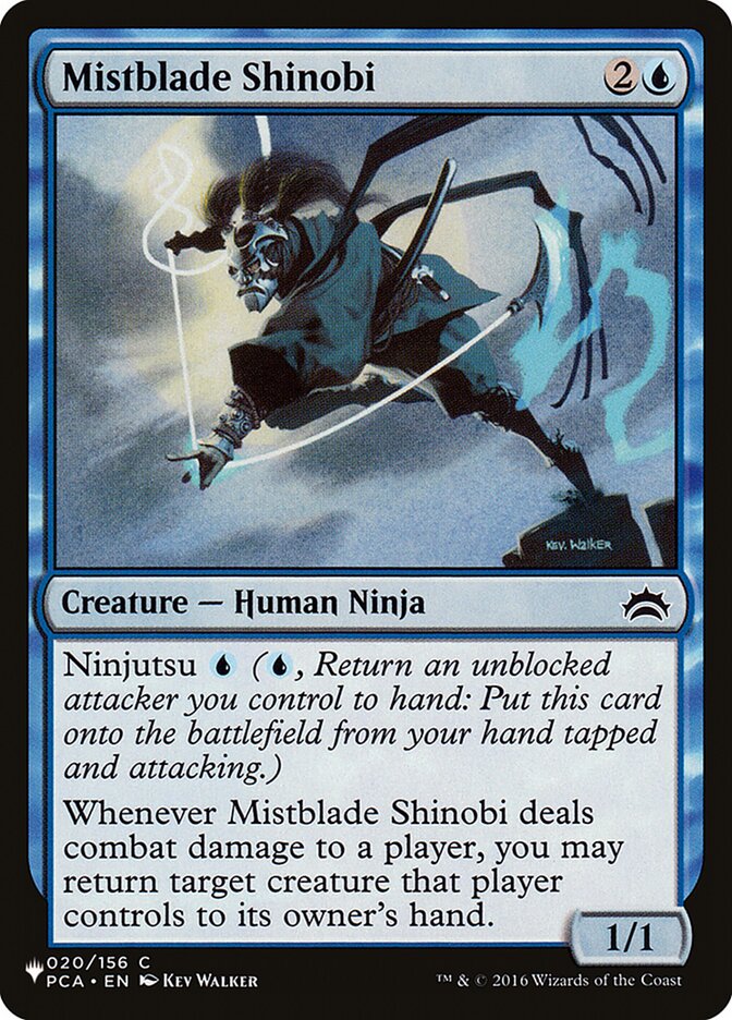 Mistblade Shinobi (The List #PCA-20)