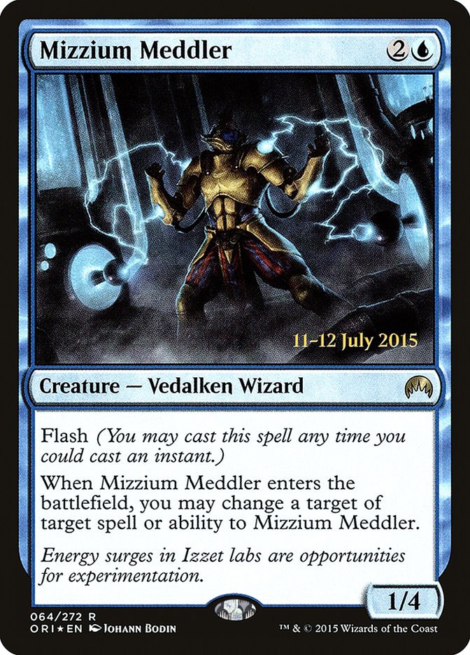 Mizzium Meddler (Magic Origins Promos #64s)