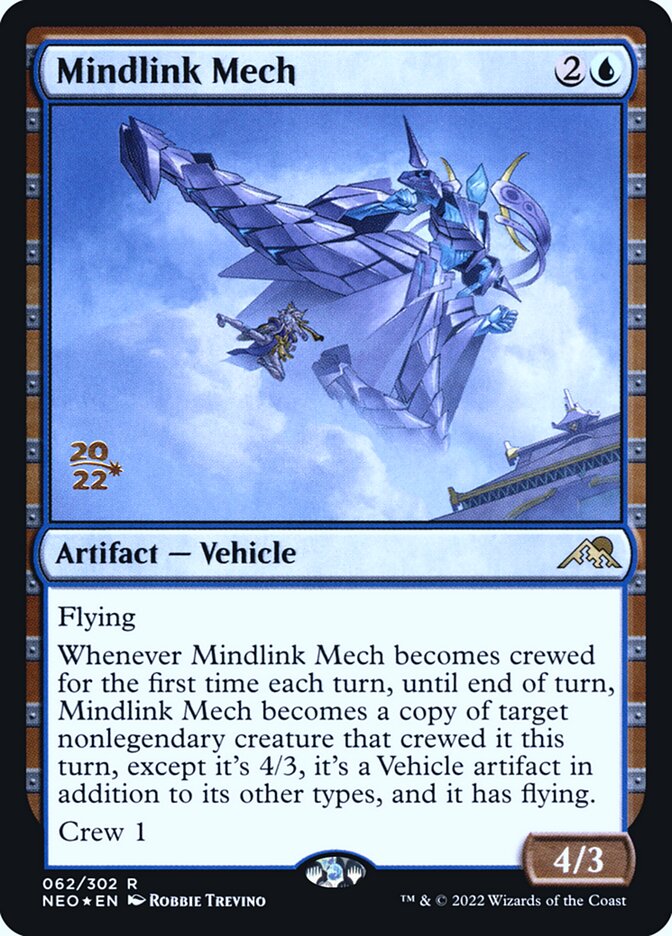 Mindlink Mech (Kamigawa: Neon Dynasty Promos #62s)