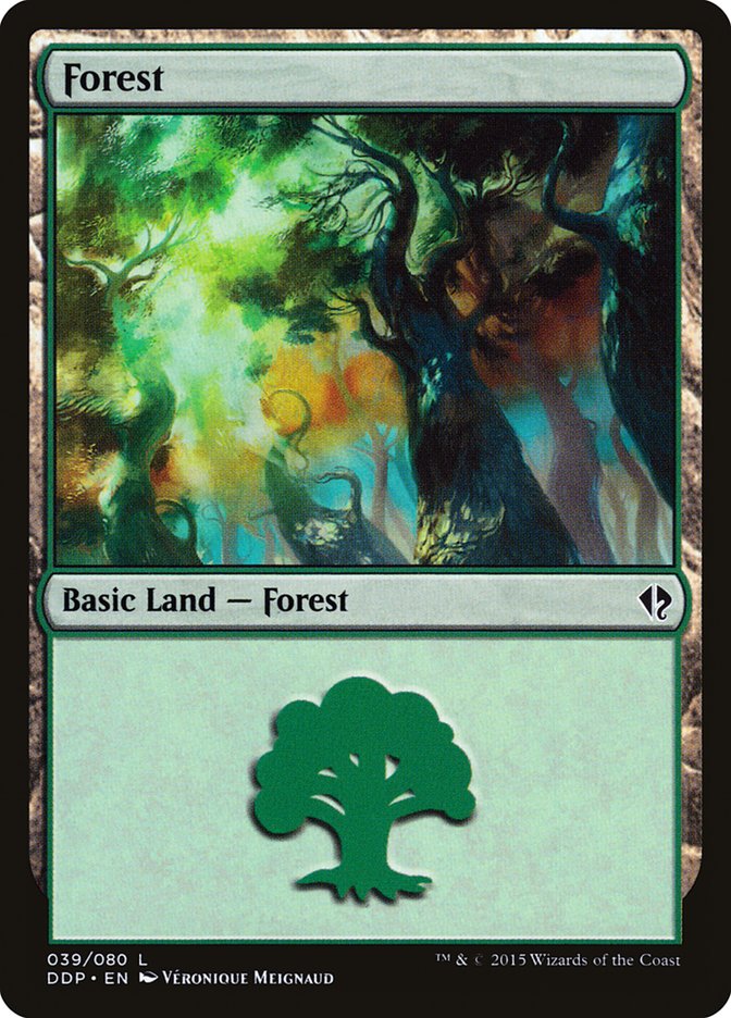 Forest (Duel Decks: Zendikar vs. Eldrazi #39)