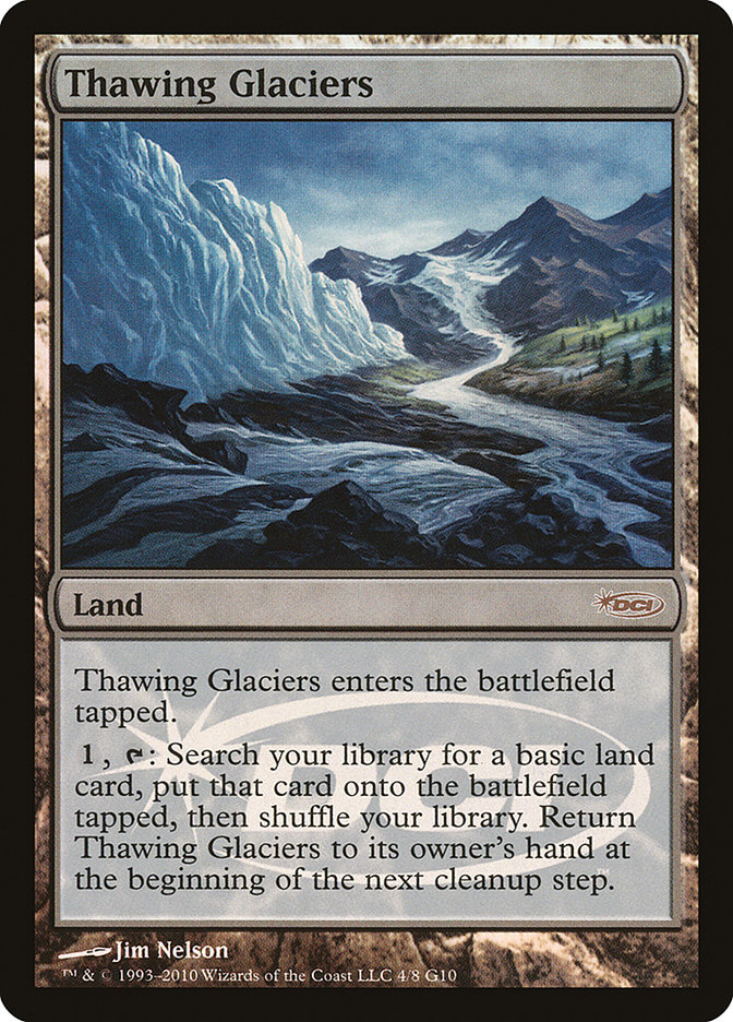 Thawing Glaciers (Judge Gift Cards 2010 #4)