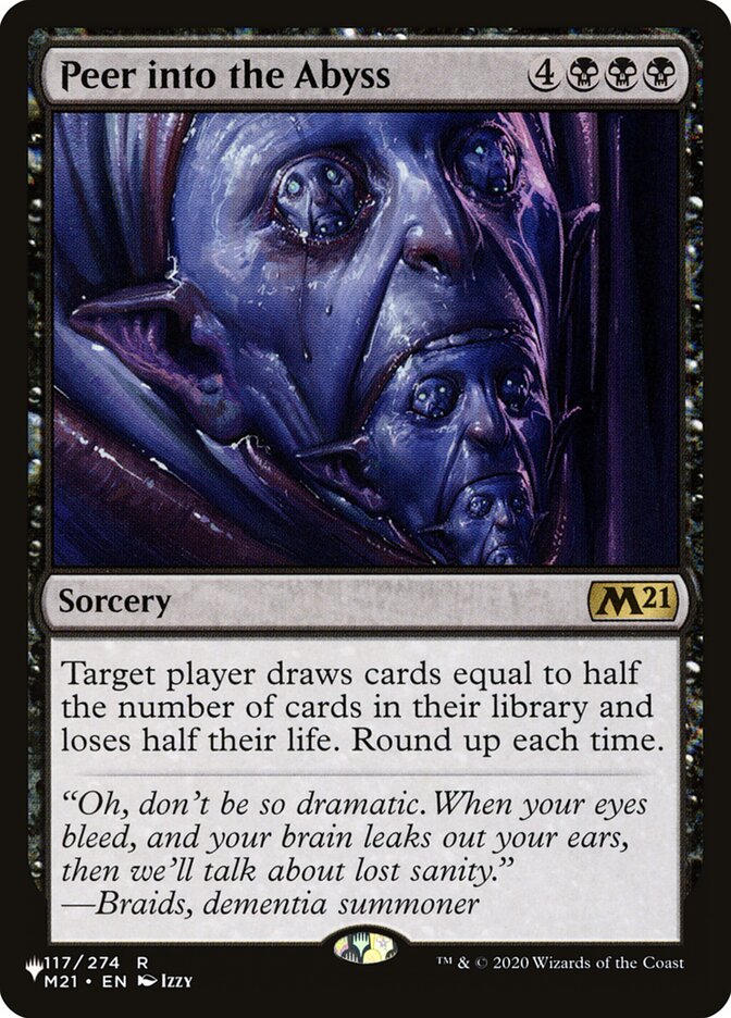 Peer into the Abyss (The List #M21-117)