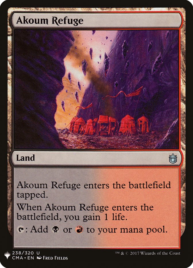Akoum Refuge (The List #CMA-238)