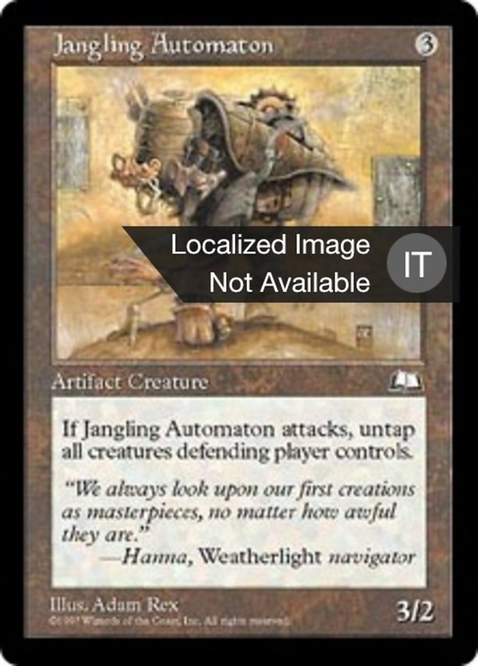 Jangling Automaton (Weatherlight #151)