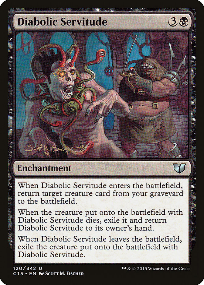 Diabolic Servitude (Commander 2015 #120)