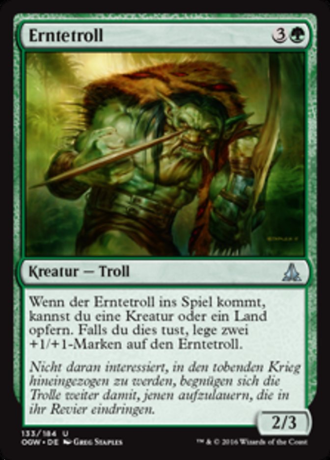 Harvester Troll (Oath of the Gatewatch #133)