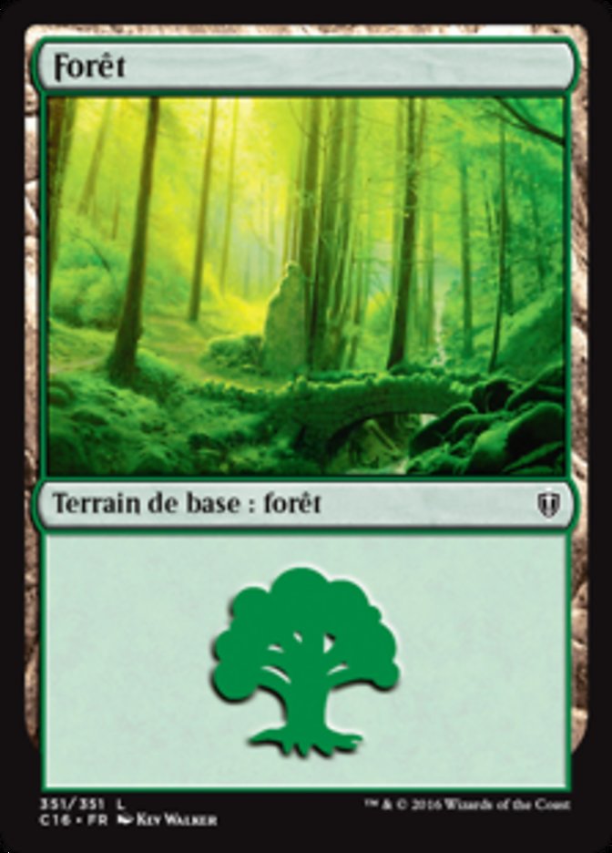 Forest (Commander 2016 #351)