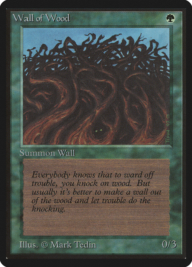 Wall of Wood (Limited Edition Beta #226)