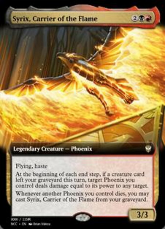 Syrix, Carrier of the Flame (Magic Online Promos #99899)