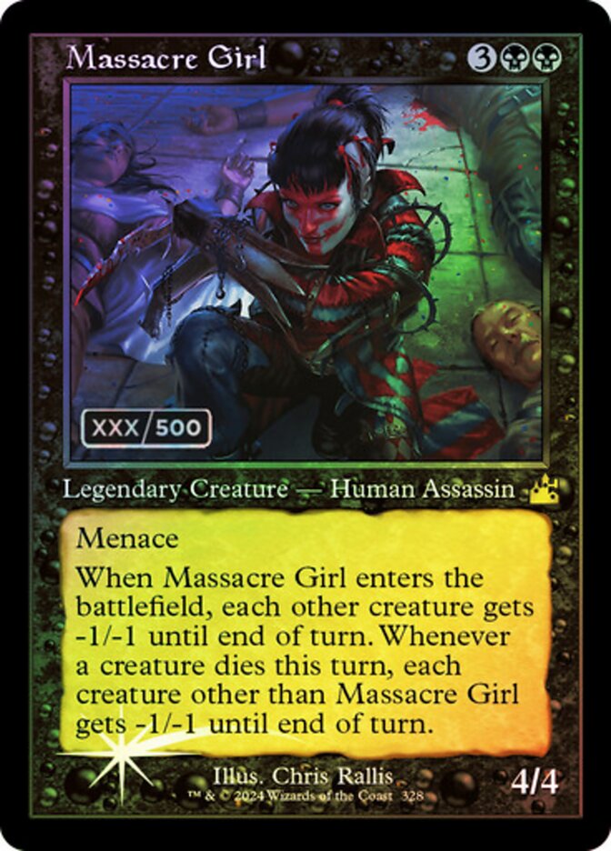 Massacre Girl (Ravnica Remastered #328z)