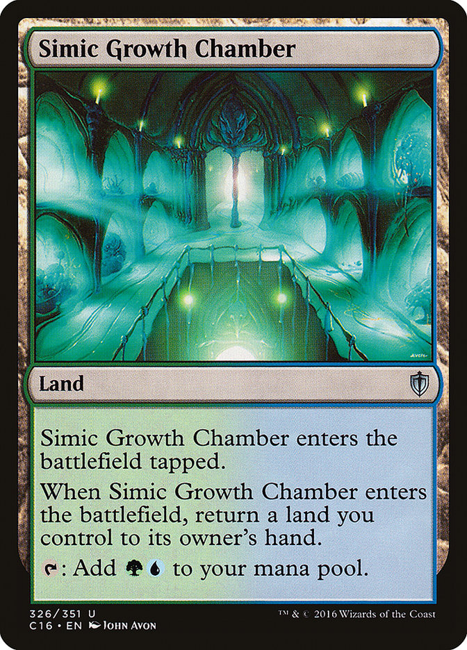 Simic Growth Chamber (Commander 2016 #326)