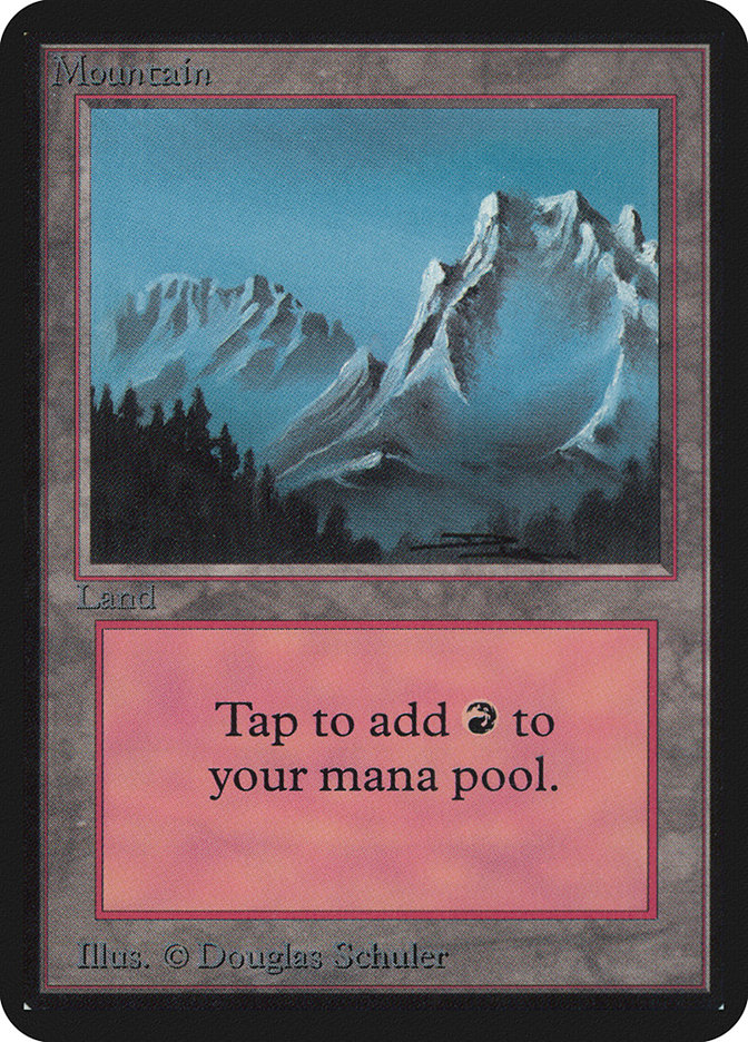 Mountain · Limited Edition Alpha (LEA) #293 · Scryfall Magic The 