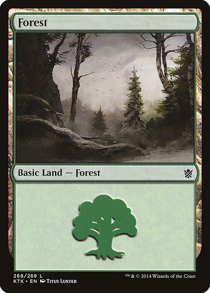 Forest (Khans of Tarkir #268)