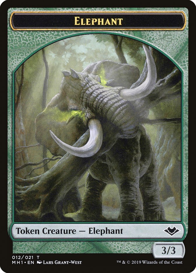 Elephant (Modern Horizons Tokens #12)