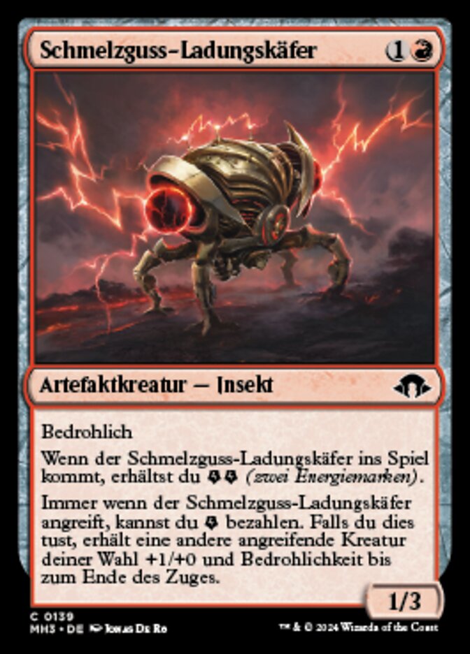 Smelted Chargebug (Modern Horizons 3 #139)