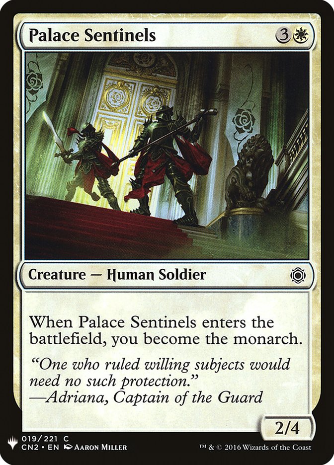 Palace Sentinels (The List #CN2-19)