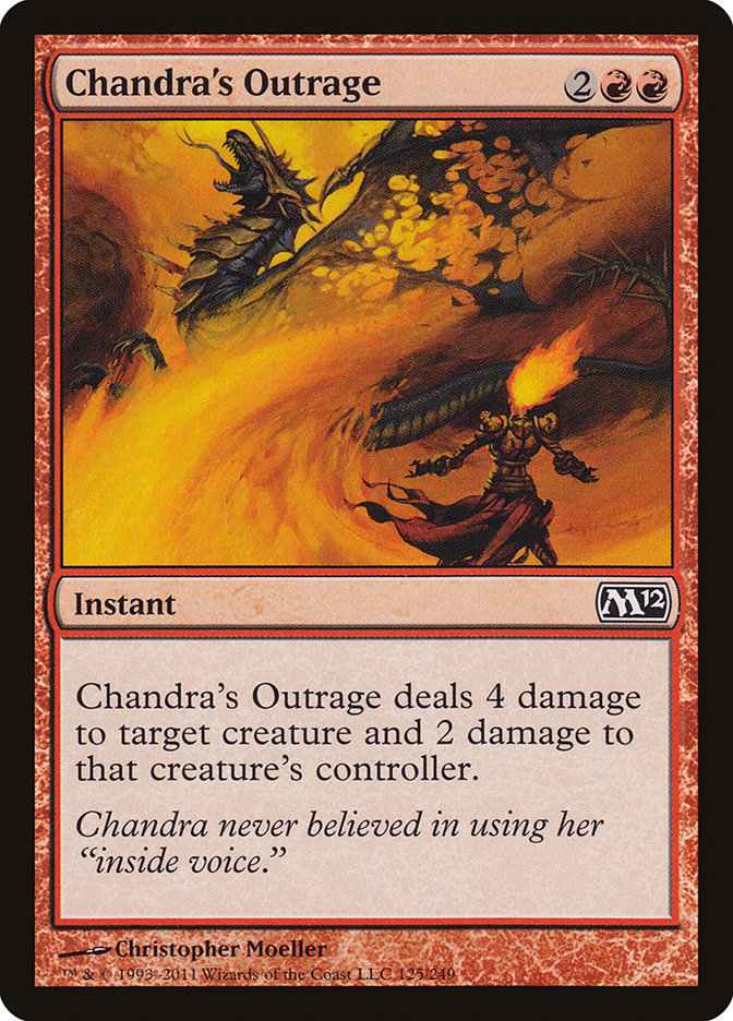 Chandra's Outrage (Magic 2012 #125)