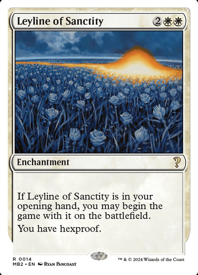 Leyline of Sanctity (Mystery Booster 2 #14)