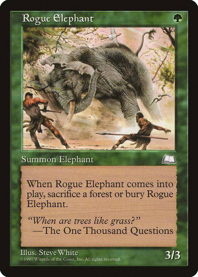 Rogue Elephant (Weatherlight #139)