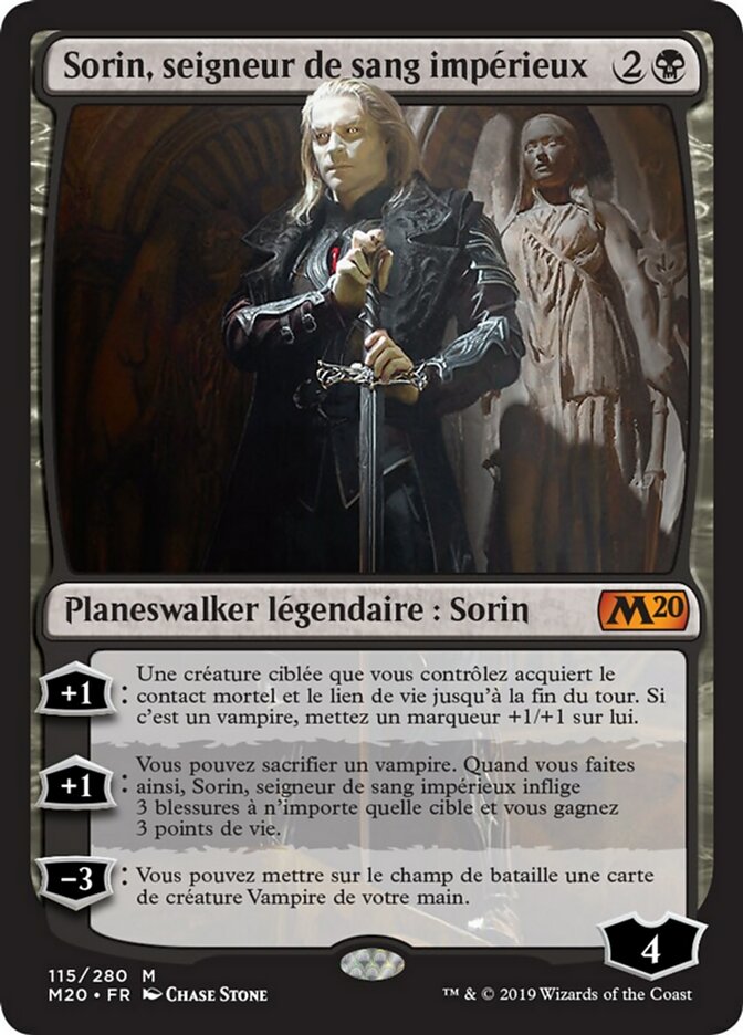 Sorin, Imperious Bloodlord (Core Set 2020 #115)
