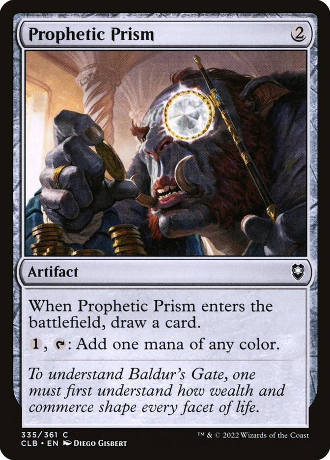 Prophetic Prism (Commander Legends: Battle for Baldur's Gate #335)