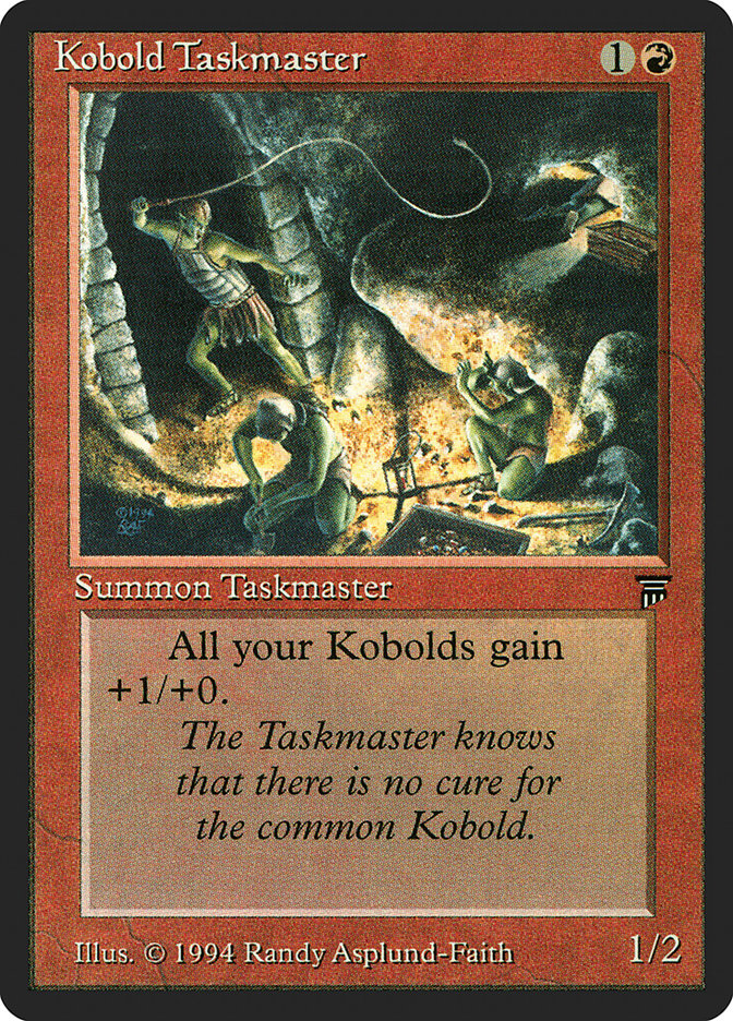 Kobold Taskmaster (Legends #156)