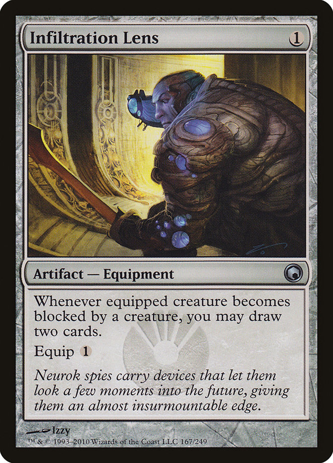 Infiltration Lens (Scars of Mirrodin #167)