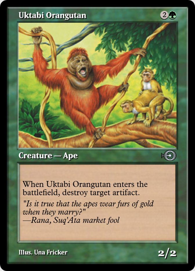 Uktabi Orangutan (Magic Online Promos #36016)