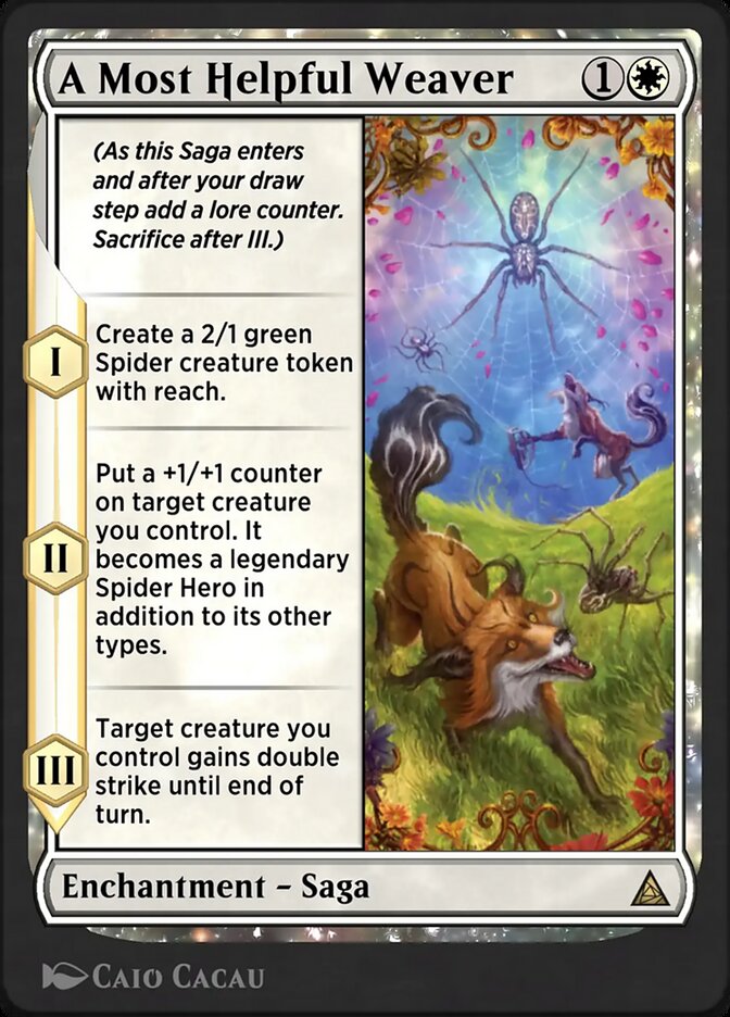 A Most Helpful Weaver