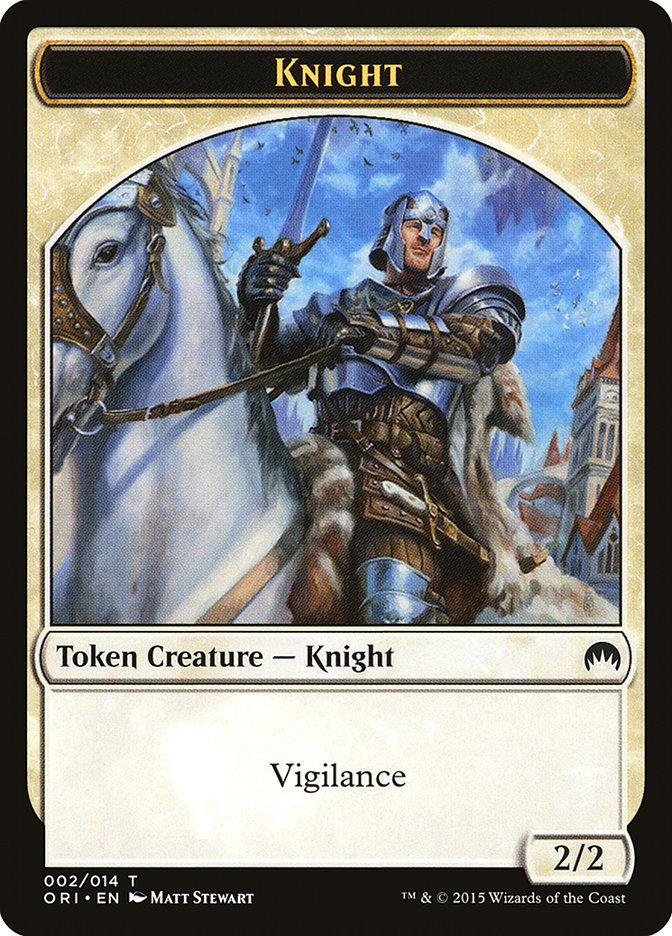 Knight (Magic Origins Tokens #2)