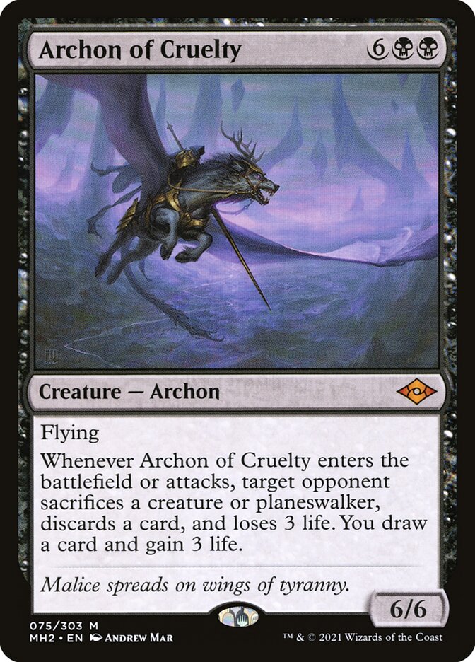 Archon of Cruelty (Modern Horizons 2 #75)