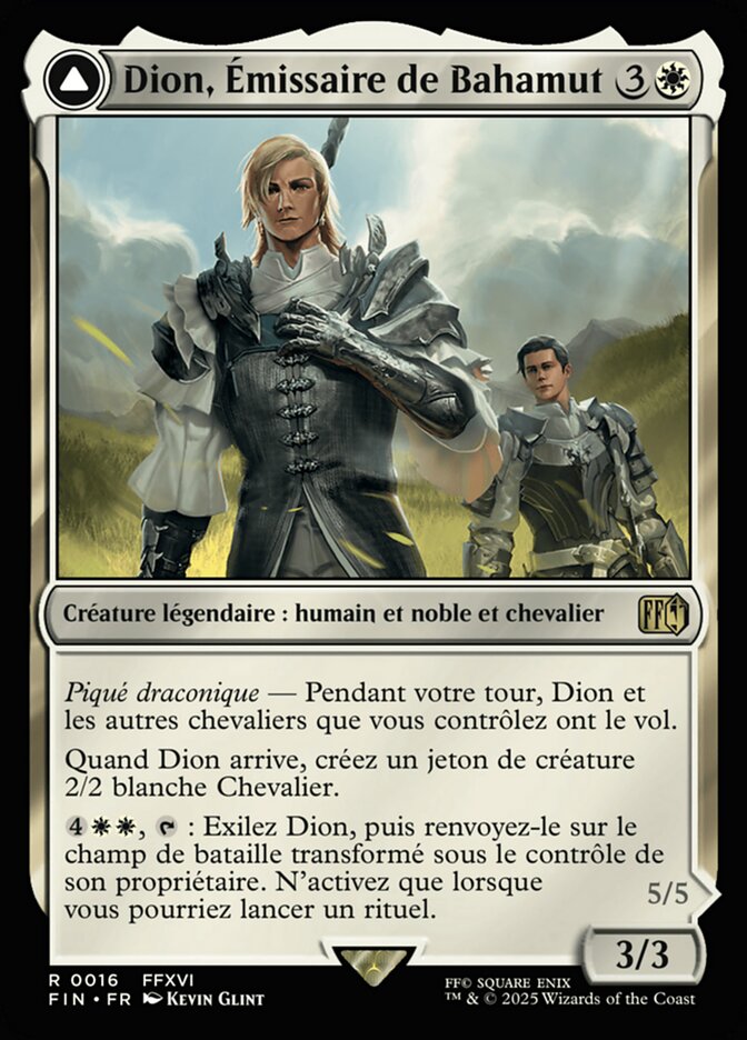 Dion, Bahamut's Dominant