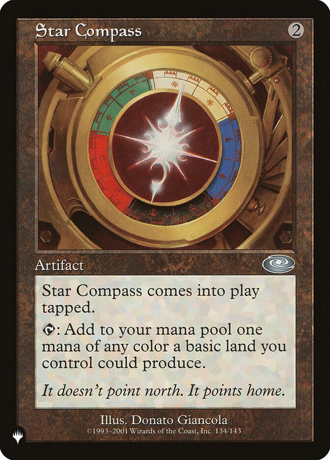 Star Compass (The List #PLS-134)